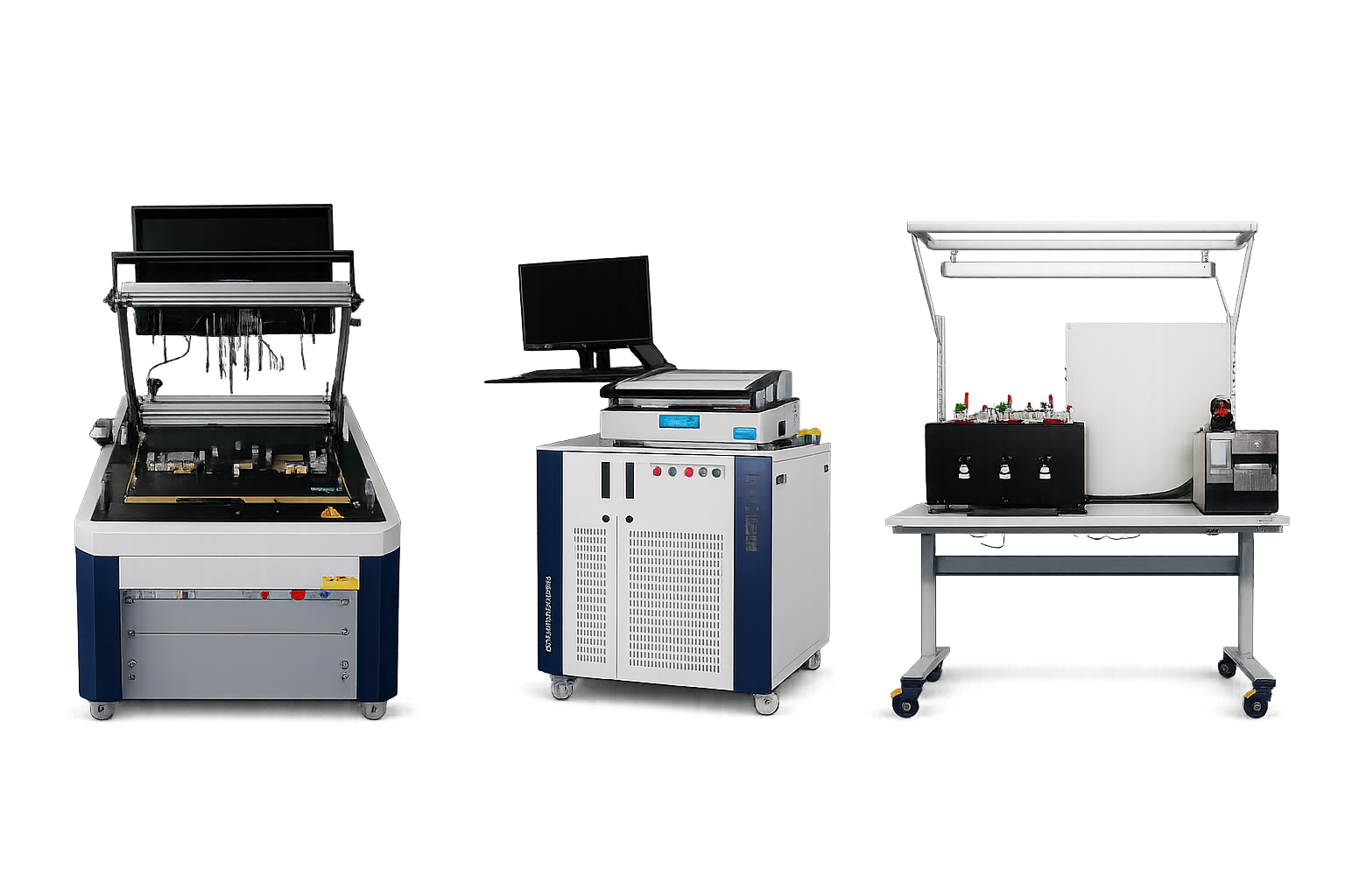 Industrial equipment showcase